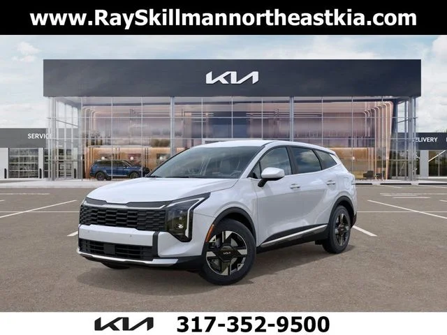 New 2026 Glacial White Pearl Kia LX image 1