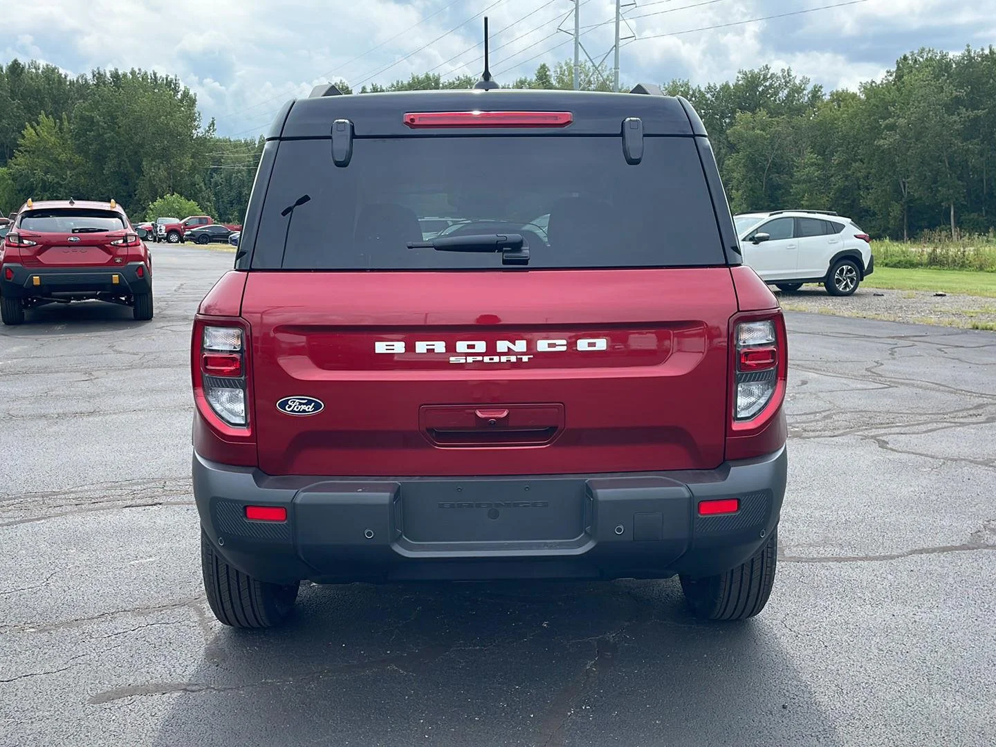 New 2026 Ruby Red Metallic Tinted Clearcoat Ford Outer Banks image 4