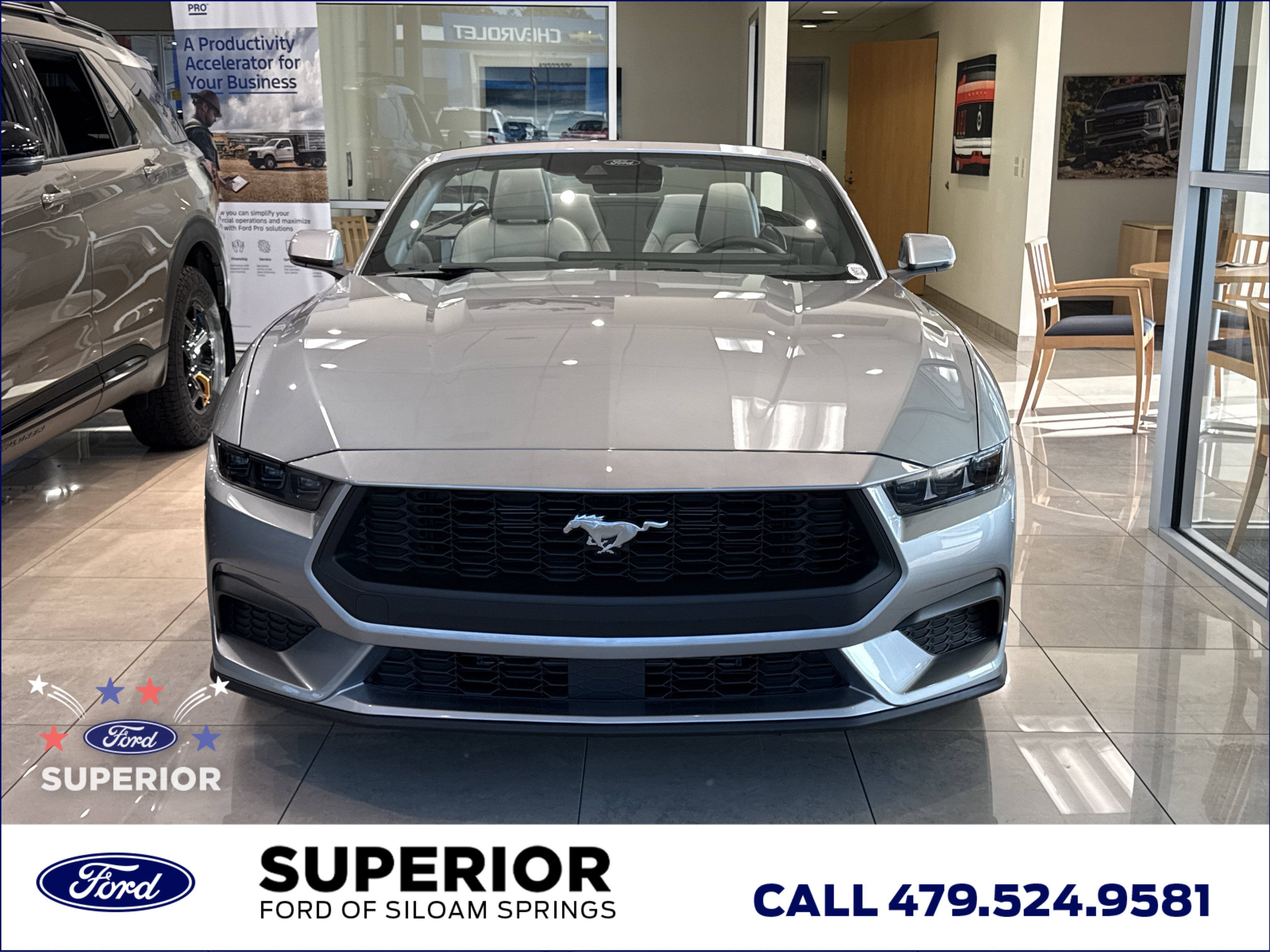 New 2026 Iconic Silver Metallic Ford EcoBoost Premium image 11