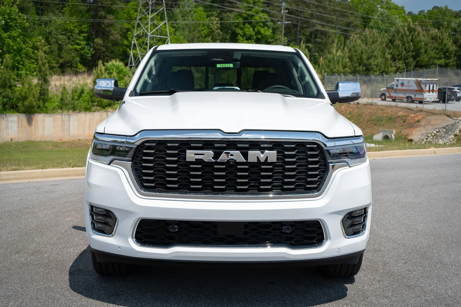 New 2026 Ivory White Tri-Coat Pearl-Coat Exterior Paint RAM Tungsten image 8