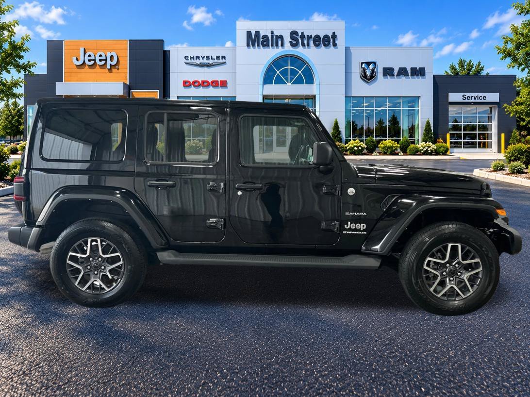 Used 2024 Black Jeep Sahara image 6