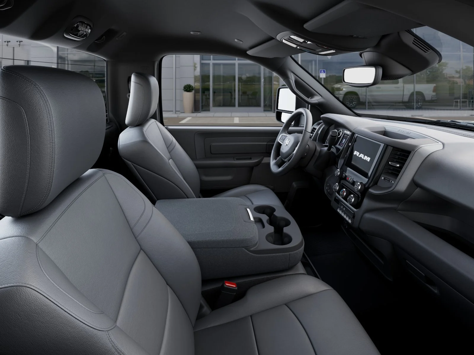 New 2026 Diamond Black Crystal Pearl-Coat Exterior Paint RAM Tradesman image 41