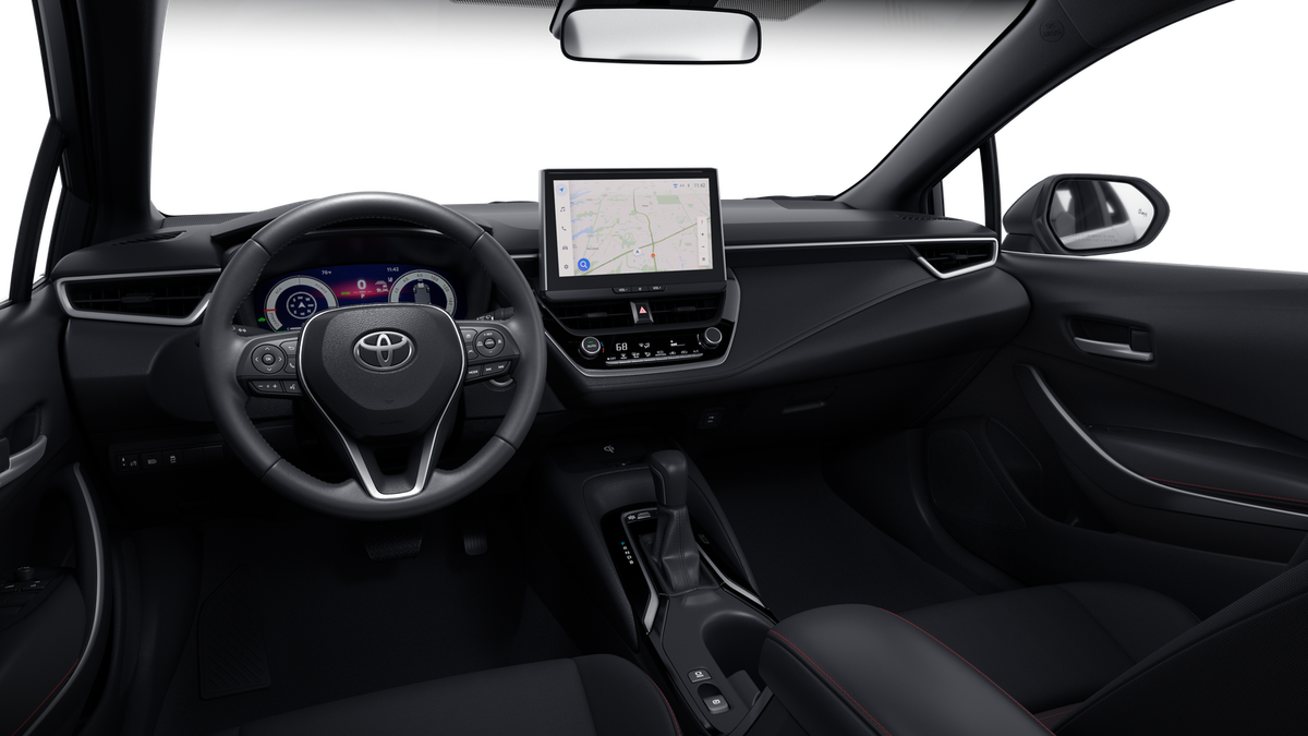 New 2026 Midnight Black Metallic Toyota Hybrid SE image 41