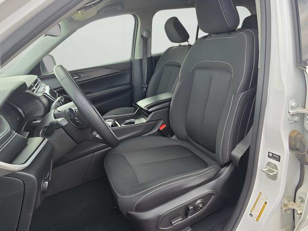 Used 2024 Bright White Clearcoat Jeep Laredo image 30