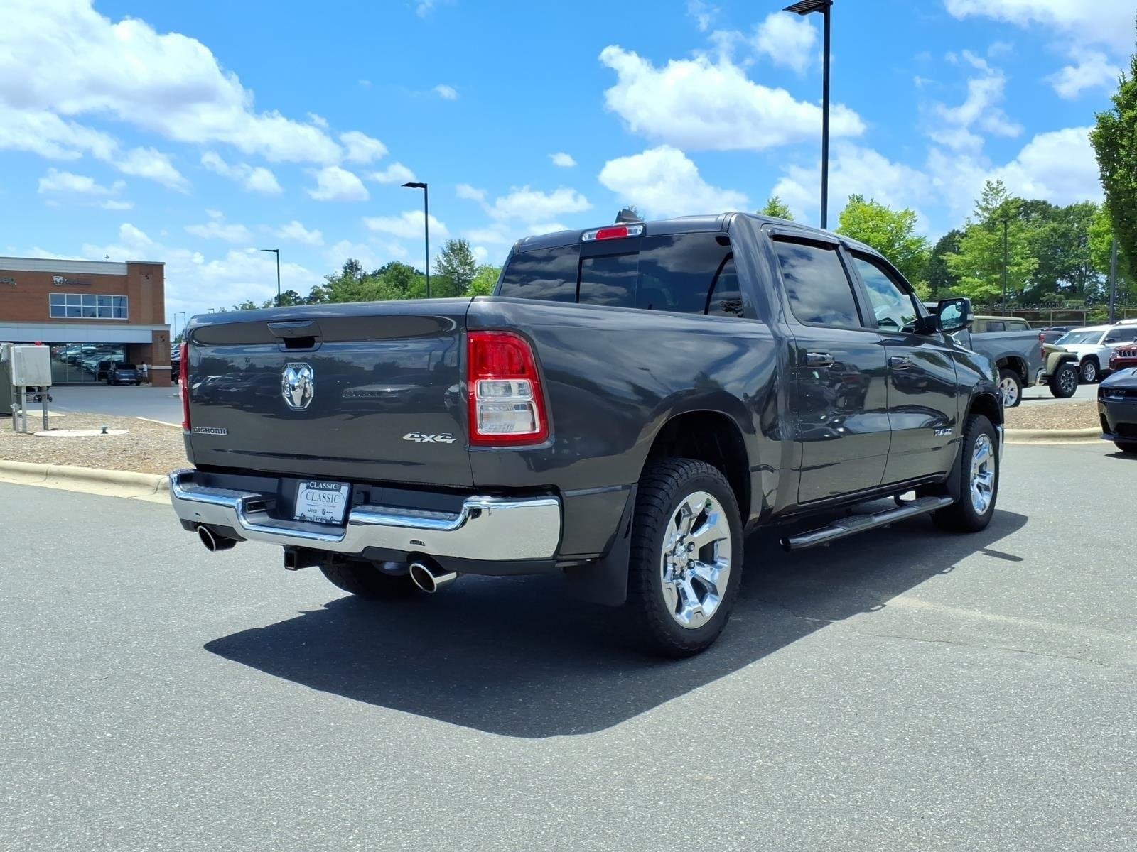 Used 2022 Granite Crystal Metallic Clearcoat Ram Big Horn image 2