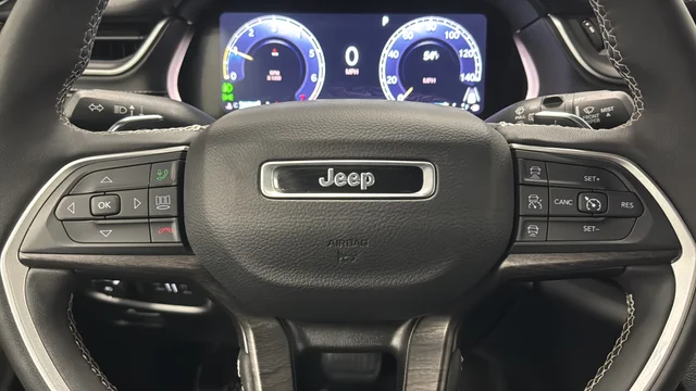 Used 2024 Bright White Clearcoat Jeep Limited image 16