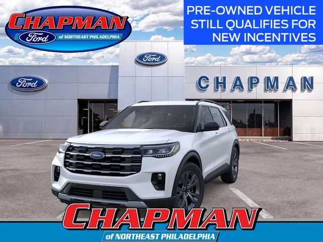 New 2026 Star White Metallic Tri-Coat Ford Active image 2