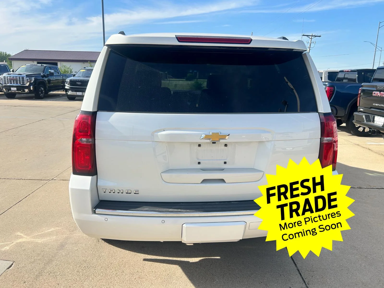 Used 2015 White Diamond Tricoat Chevrolet LTZ image 2