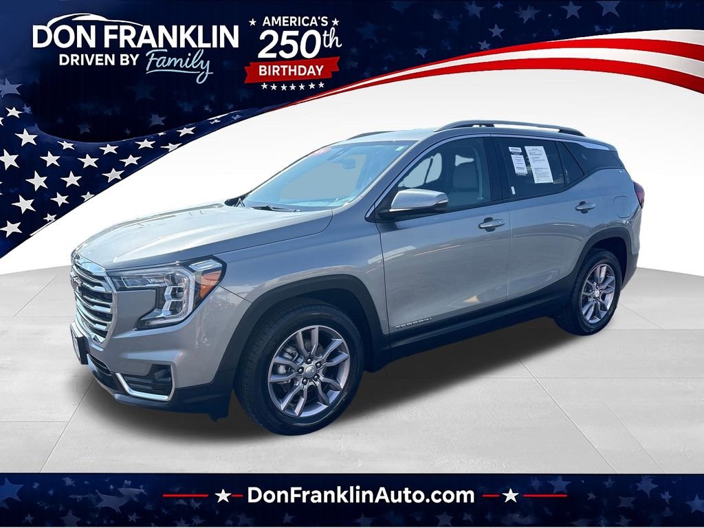 Used 2024 Silver GMC SLT image 1