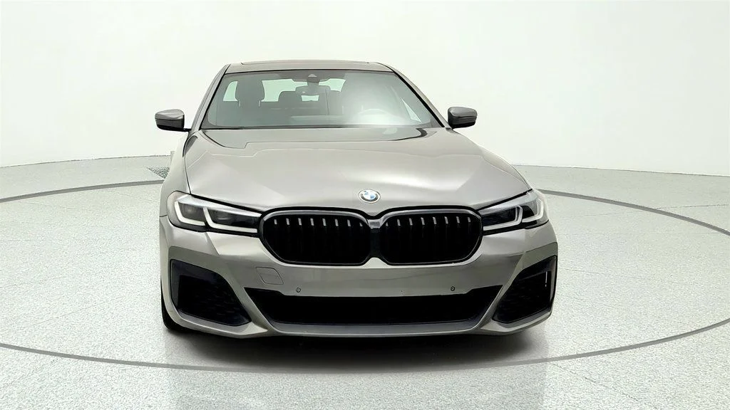 Used 2022 Bernina Grey Amber Effect Metallic BMW 530i Sedan w/ M Sport Pkg, 20