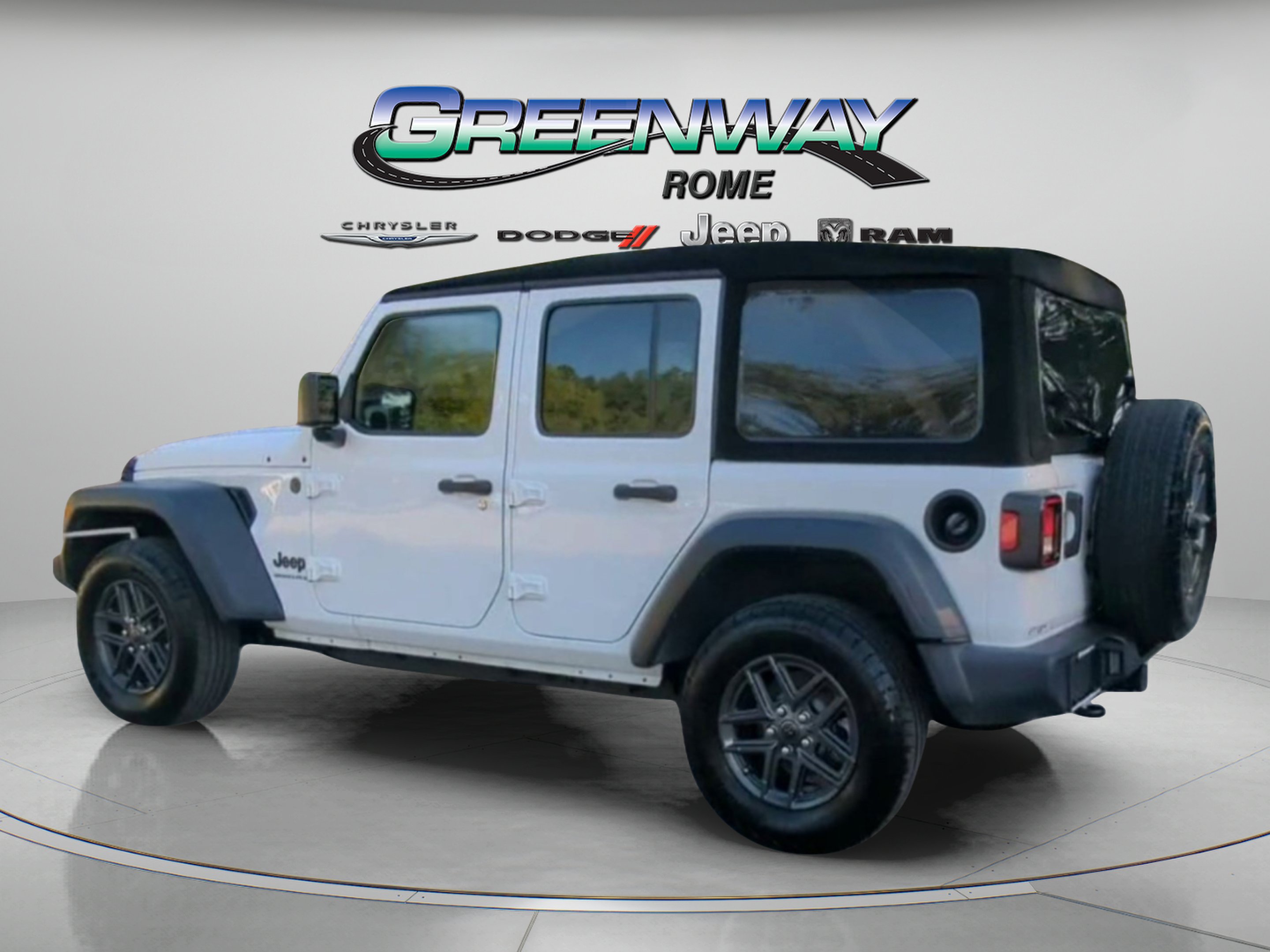 Used 2024 Bright White Clearcoat Jeep Sport S image 19