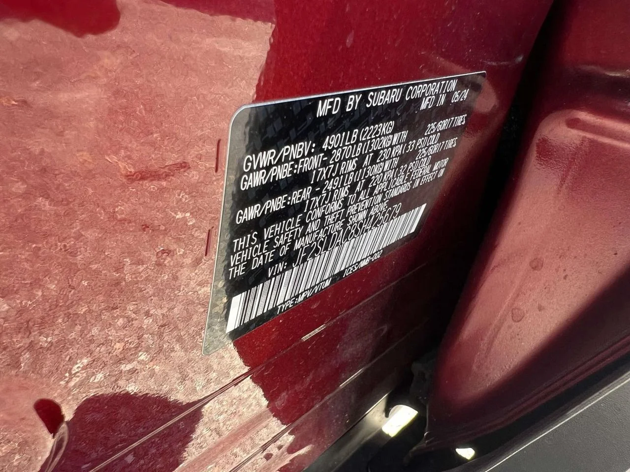 2025 Subaru Forester Base - Photo 13