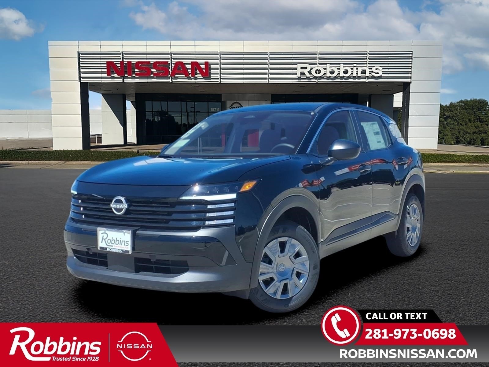 2026 Nissan Kicks S Black at Robbins Nissan