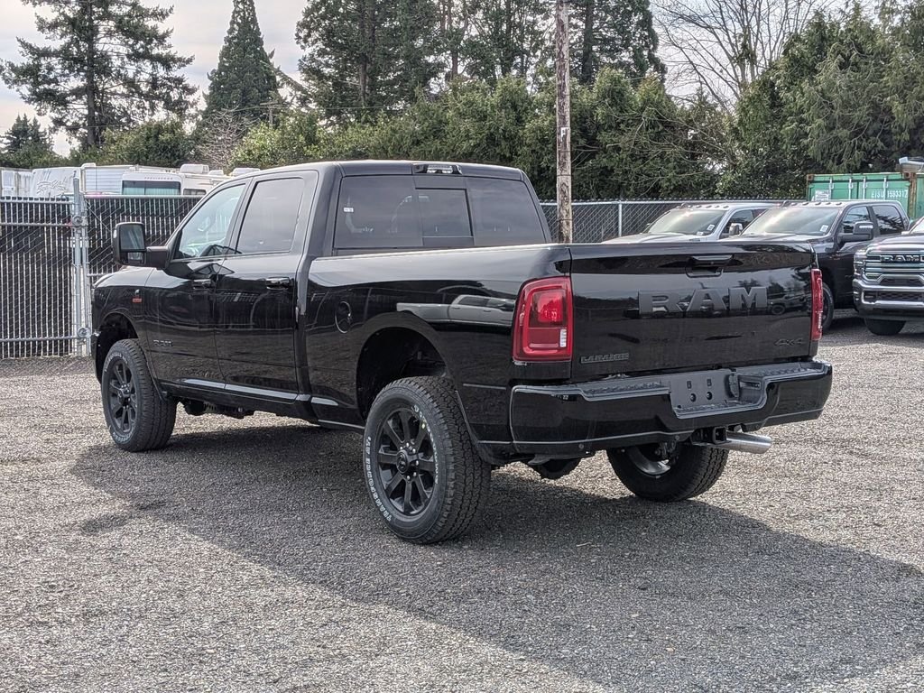 New 2026 Diamond Black Crystal Pearl-Coat Exterior Paint RAM Laramie image 5