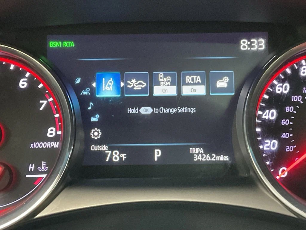 Used 2020 Midnight Black Metallic Toyota XSE image 12