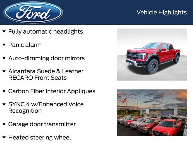 Used 2024 Red Ford Raptor image 13