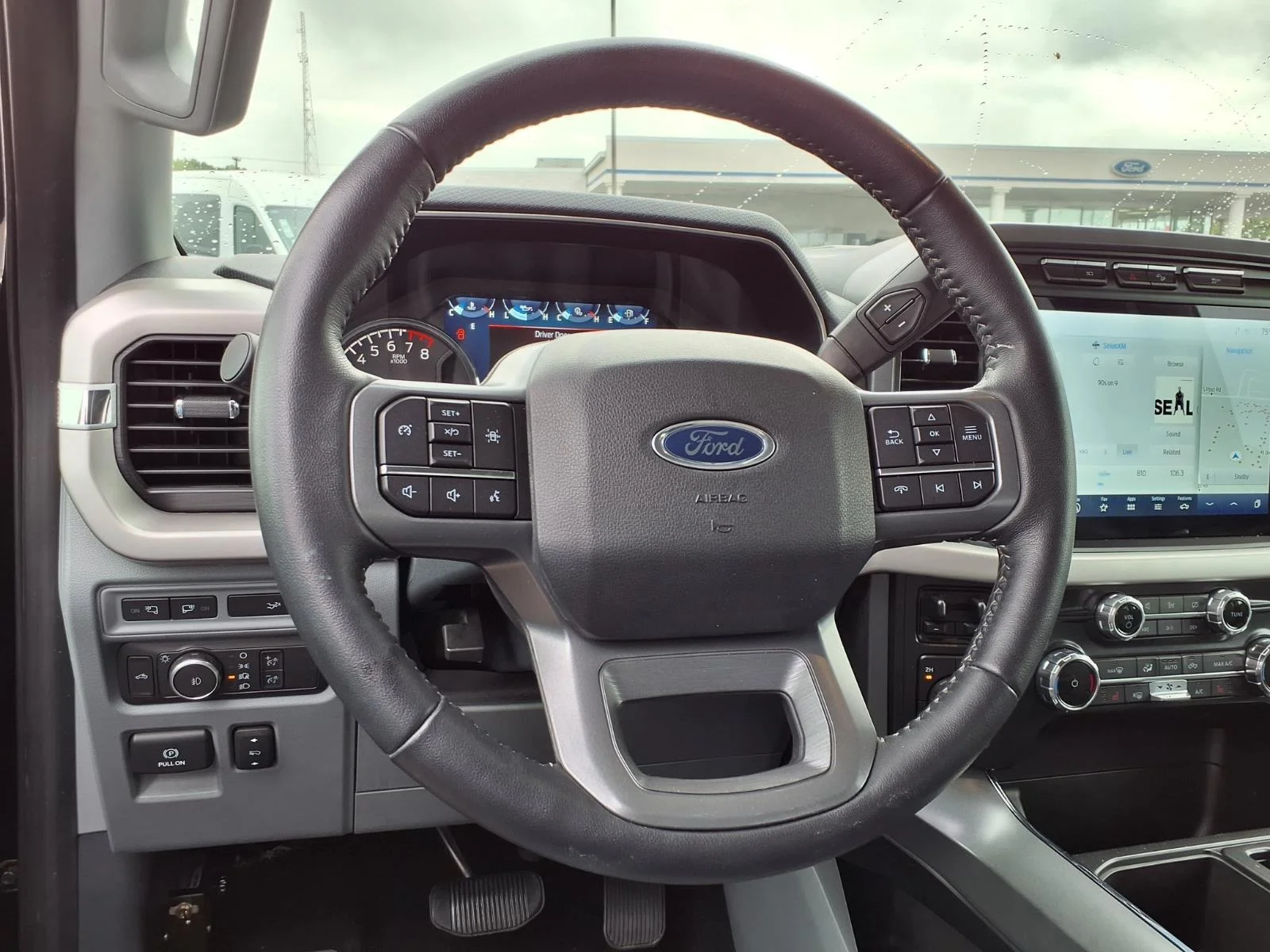 Used 2022 Antimatter Blue Metallic Ford XLT image 17