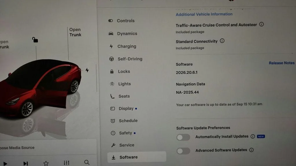 Used 2023 Red Multi-Coat Tesla RWD w/ 19