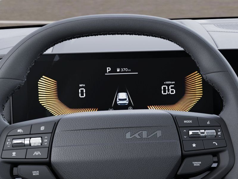 New 2027 Glacial White Pearl / Black Ro Kia X-Line image 21
