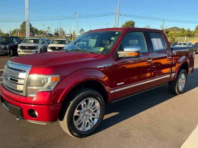 Used 2013 Ruby Red Metallic Ford Platinum image 3