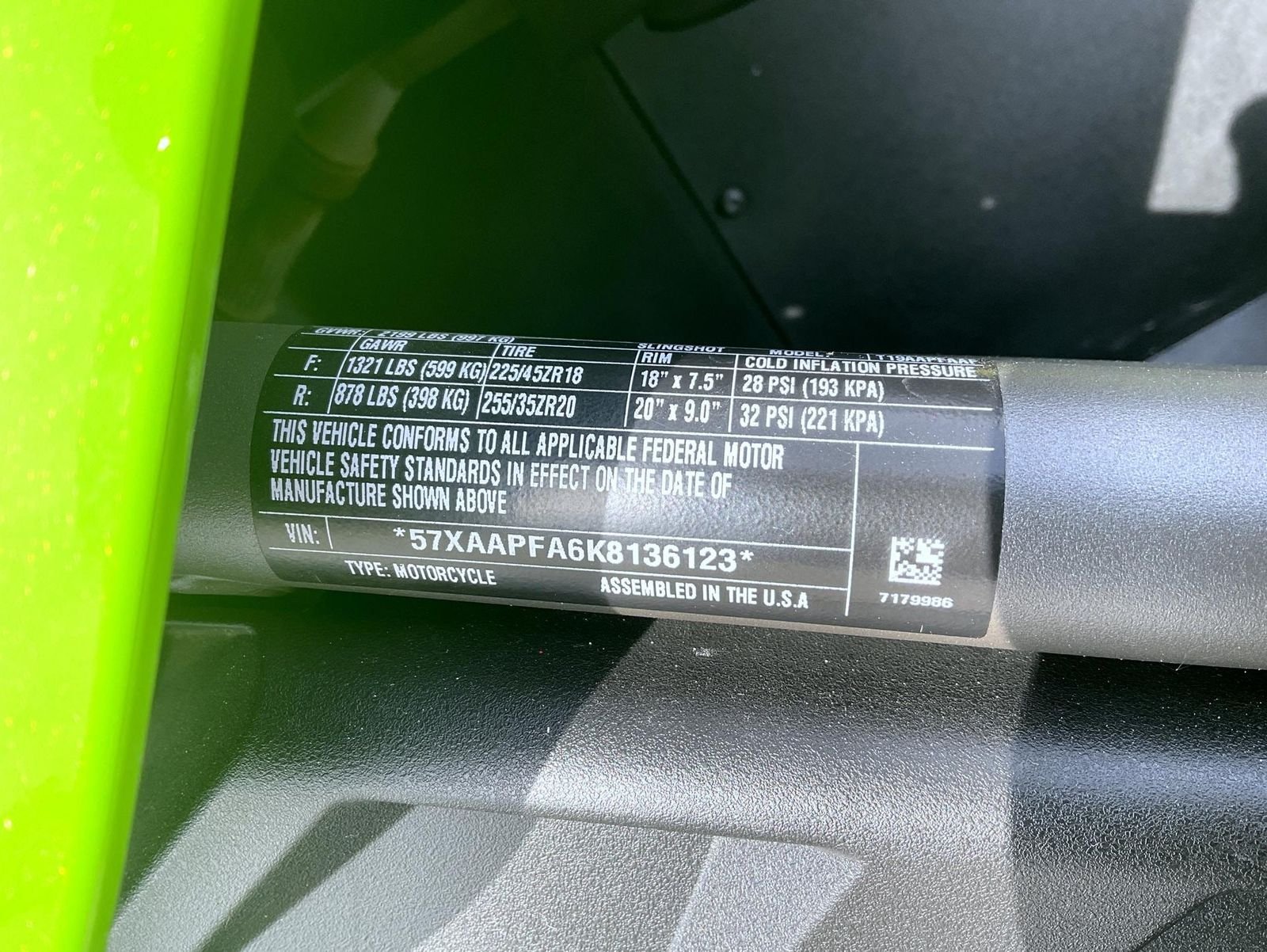 Used 2019 Green Polaris SL image 19