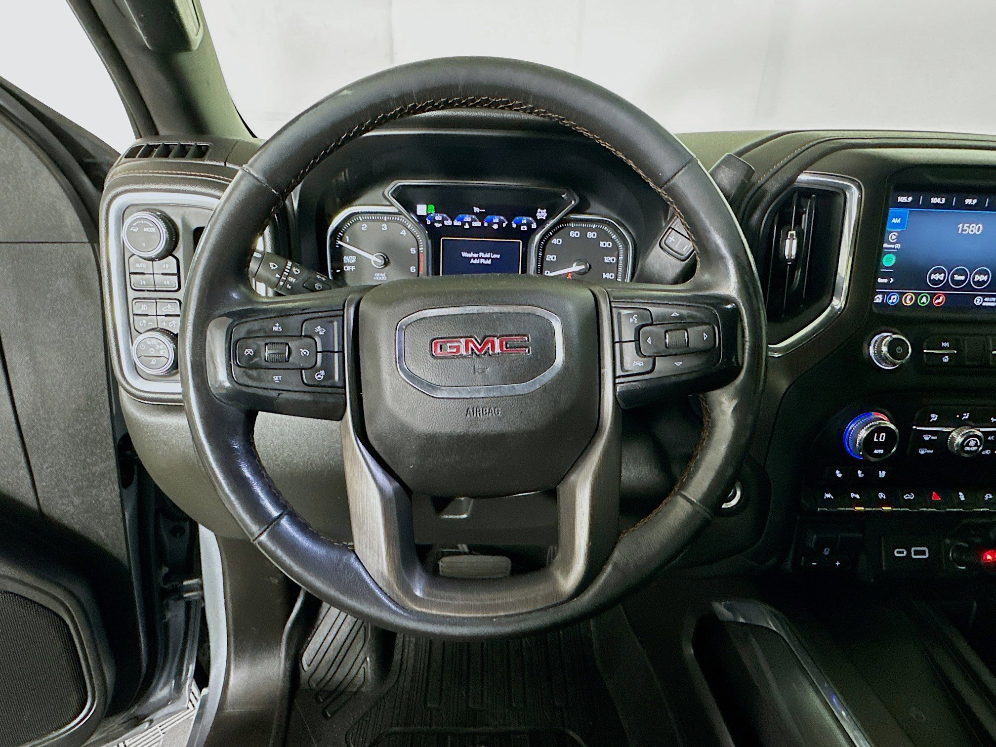 Used 2021 Satin Steel Metallic GMC AT4 image 15