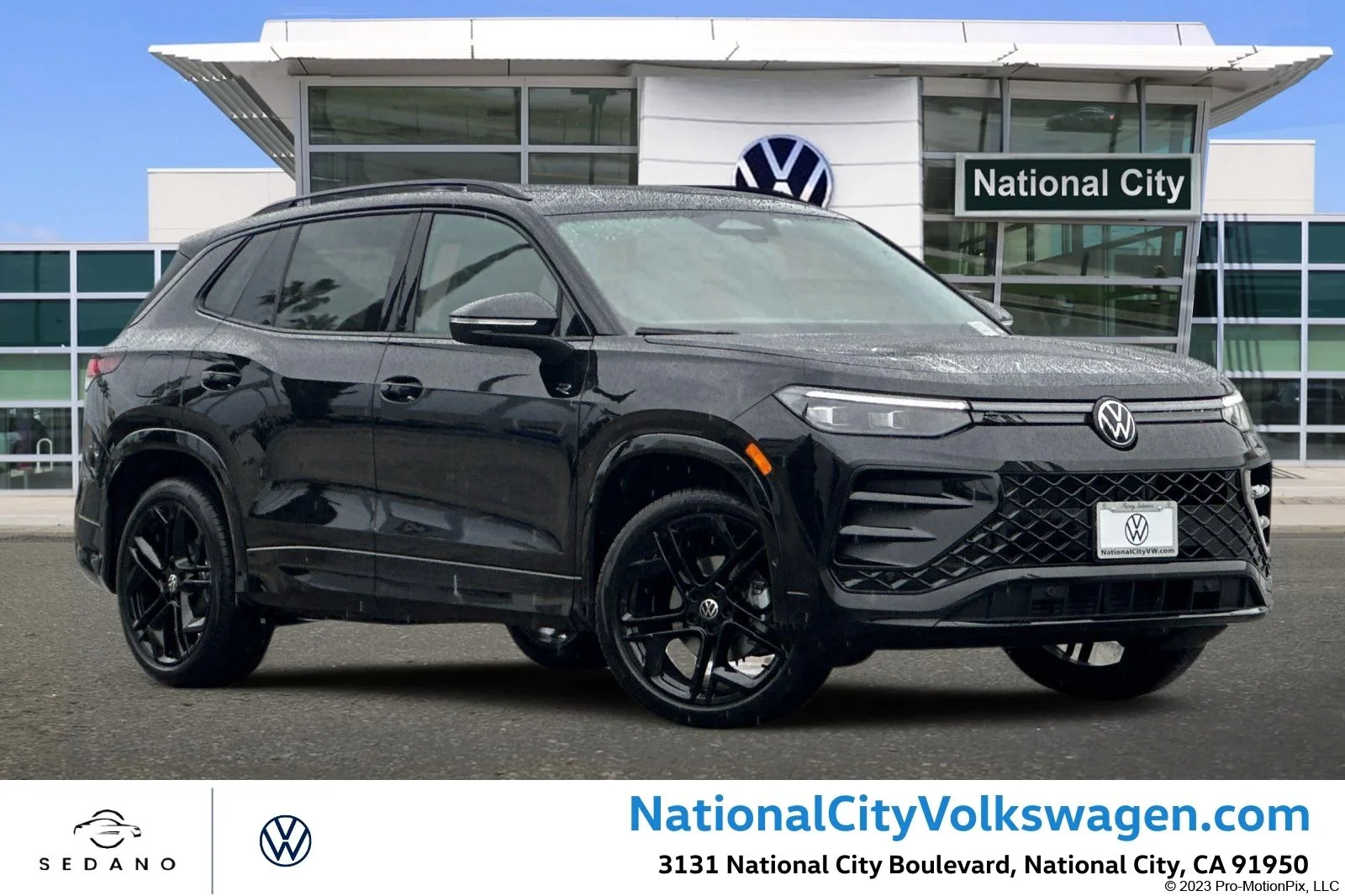 New 2026 Black Volkswagen 2.0T SE R-Line Black image 1
