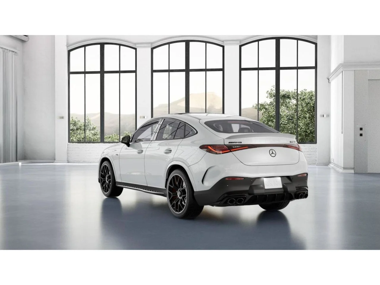New 2027 MANUFAKTUR Moonlight White Metallic Mercedes-Benz AMG® GLC 53 4MATIC+ Coupe image 28