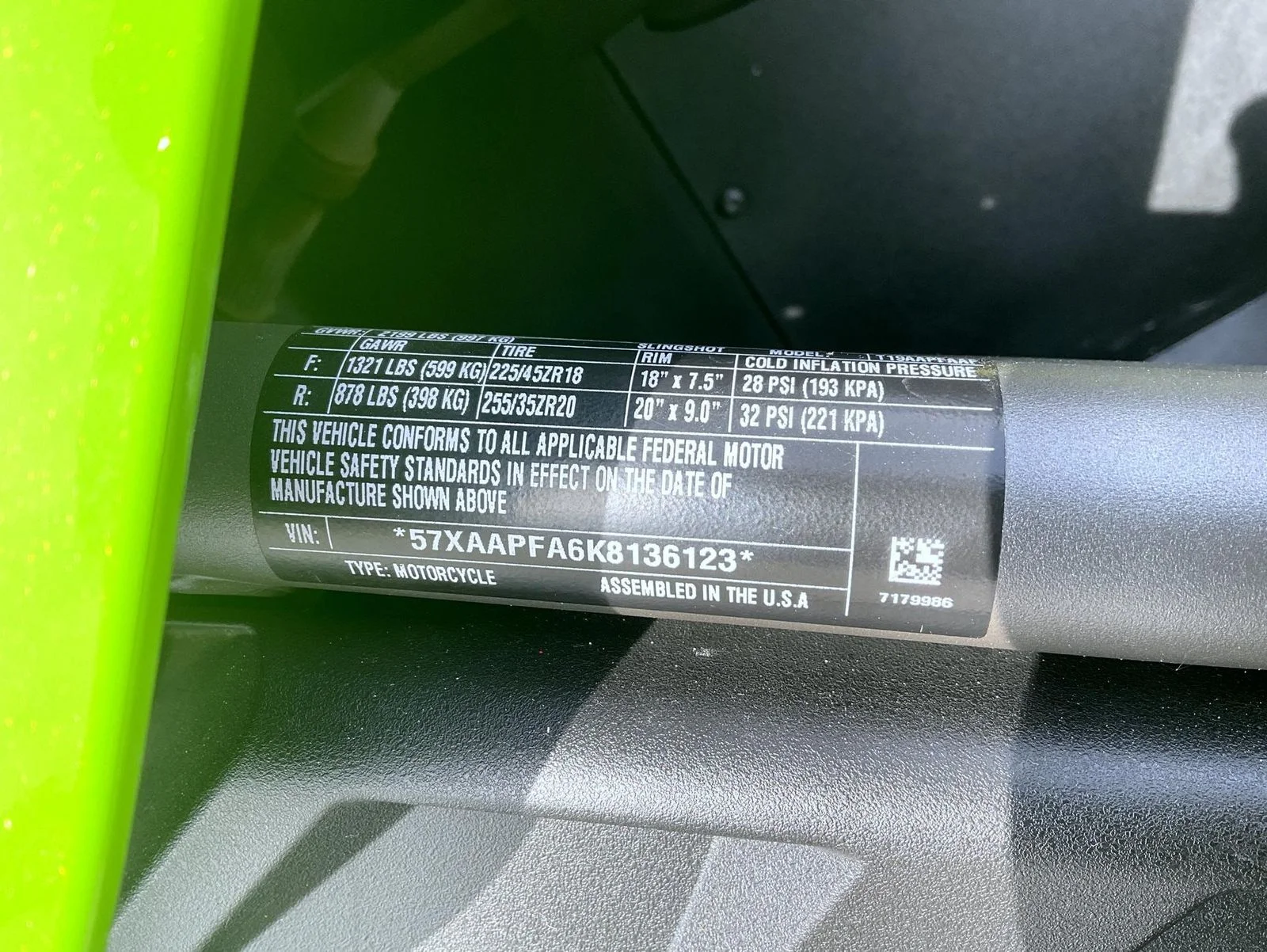 Used 2019 Green Polaris SL image 19