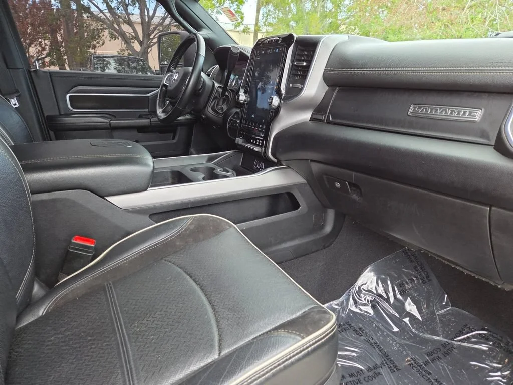 Used 2024 Bright White Clearcoat Ram Laramie image 10