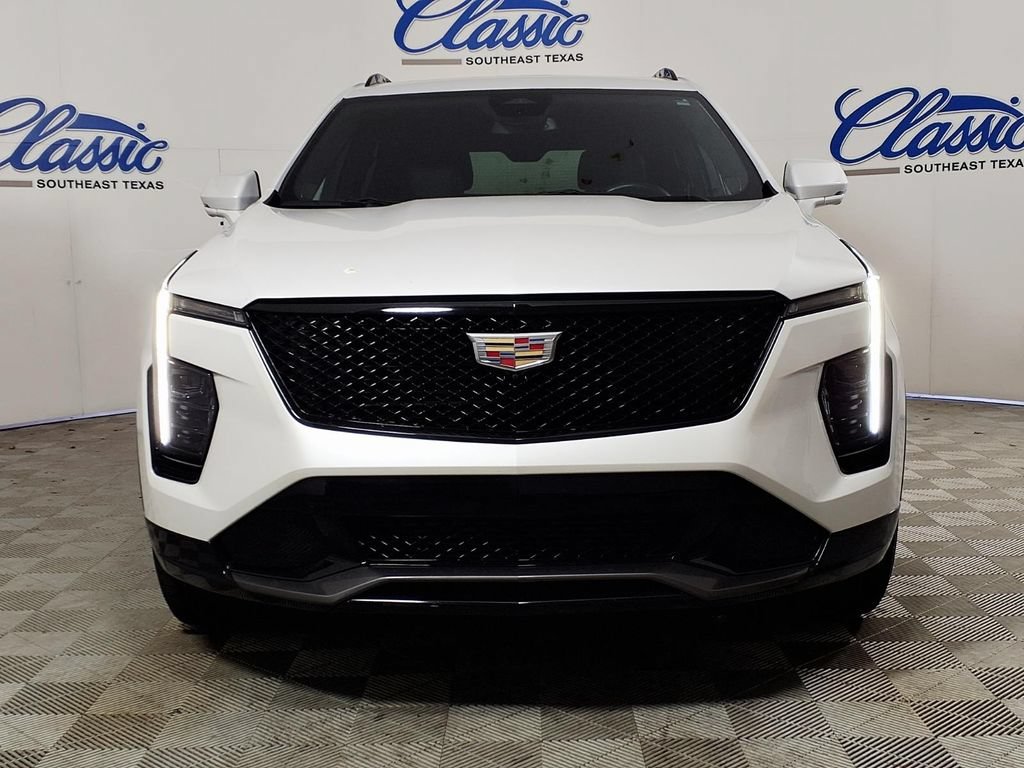 Used 2025 Crystal White Tricoat Cadillac Sport image 3