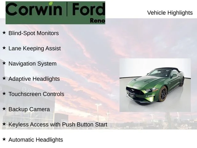 Used 2023 Green Metallic Ford GT Premium image 7