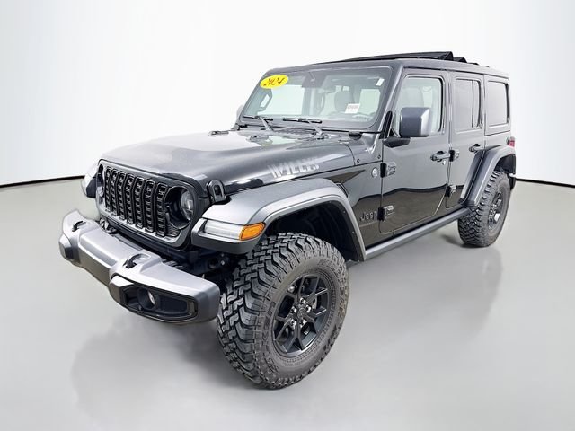 Used 2024 Black Jeep Willys image 3