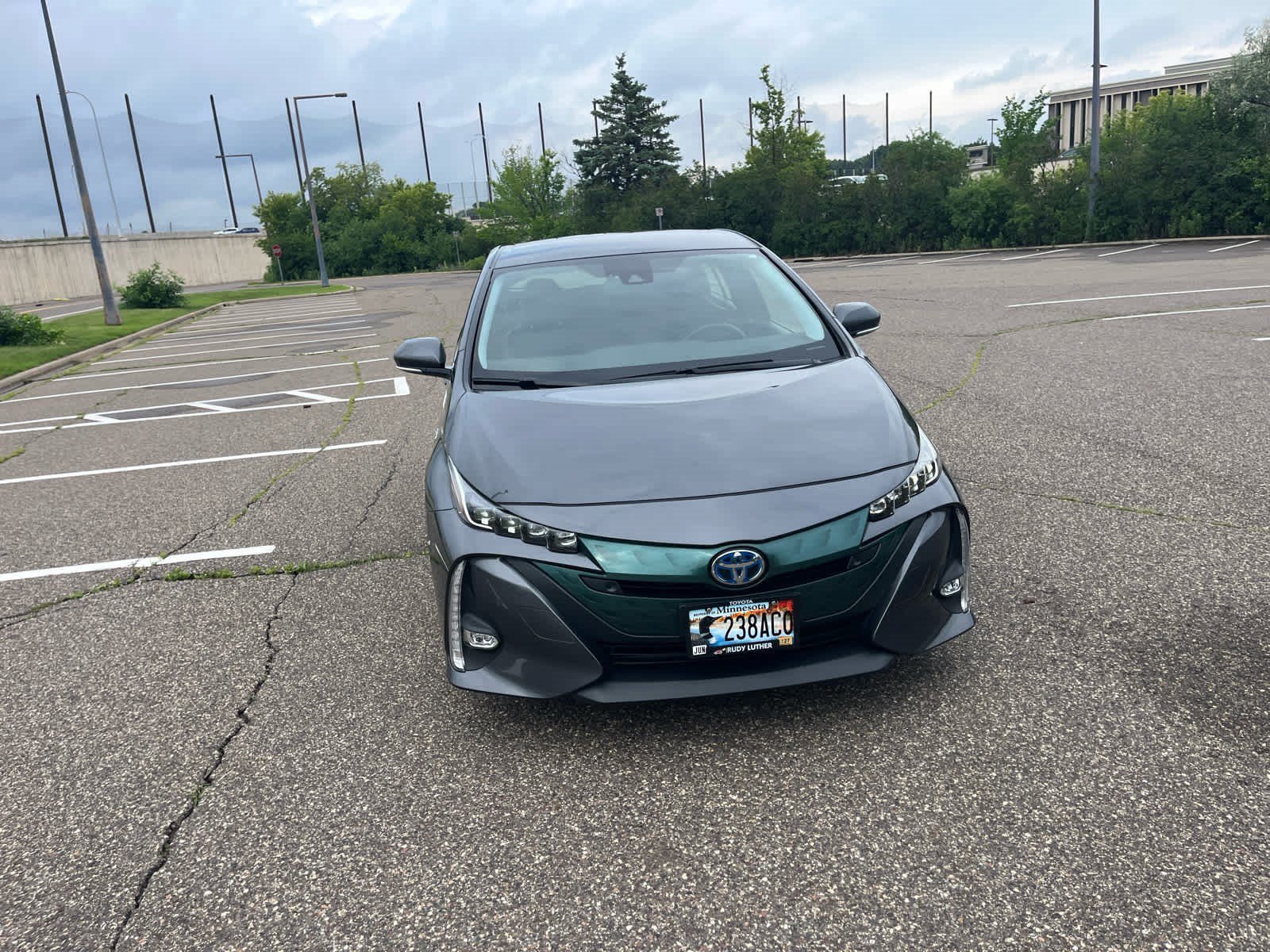 Used 2017 Magnetic Gray Metallic Toyota Advanced image 2