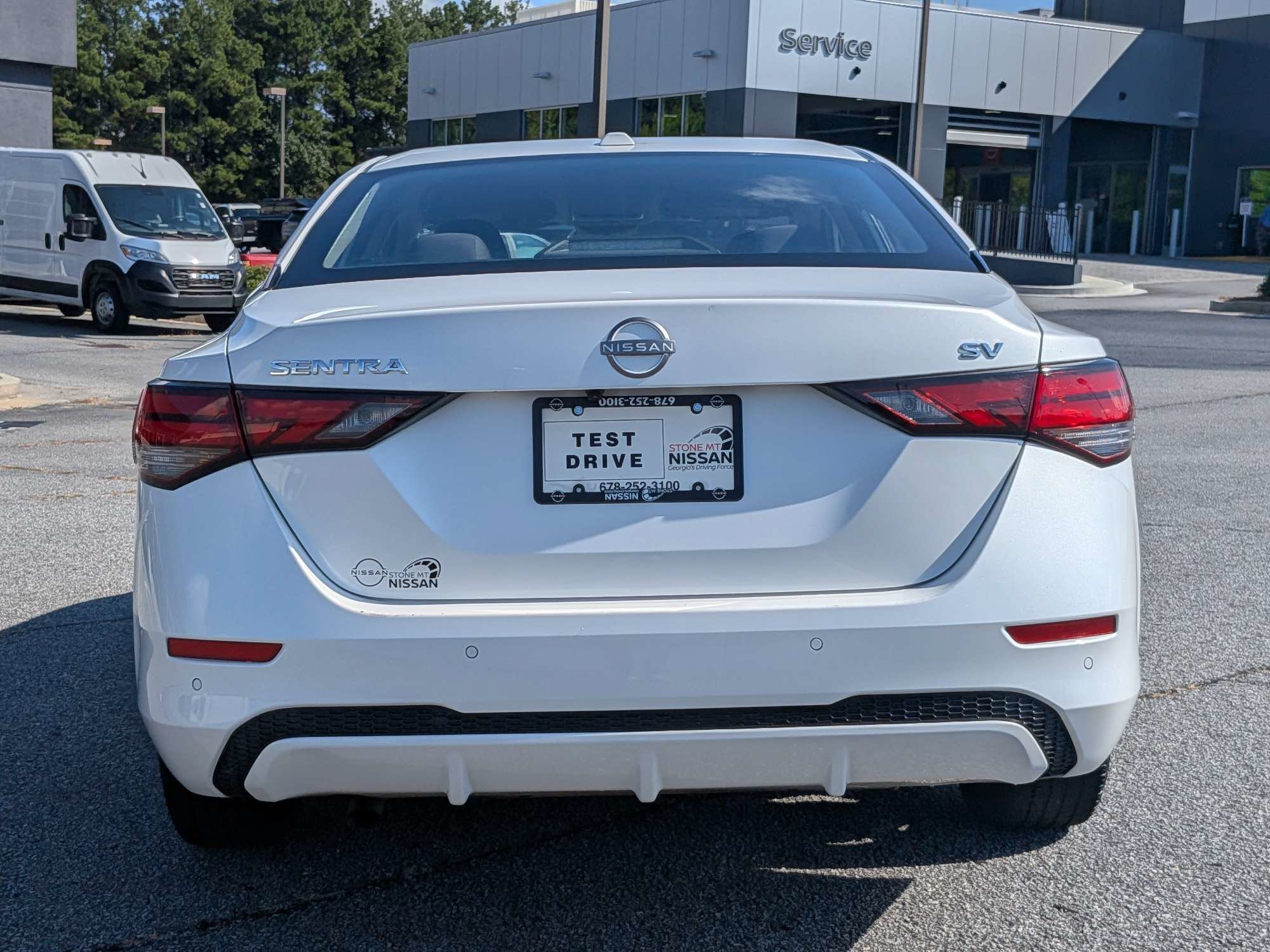 Used 2024 White Nissan SV image 4