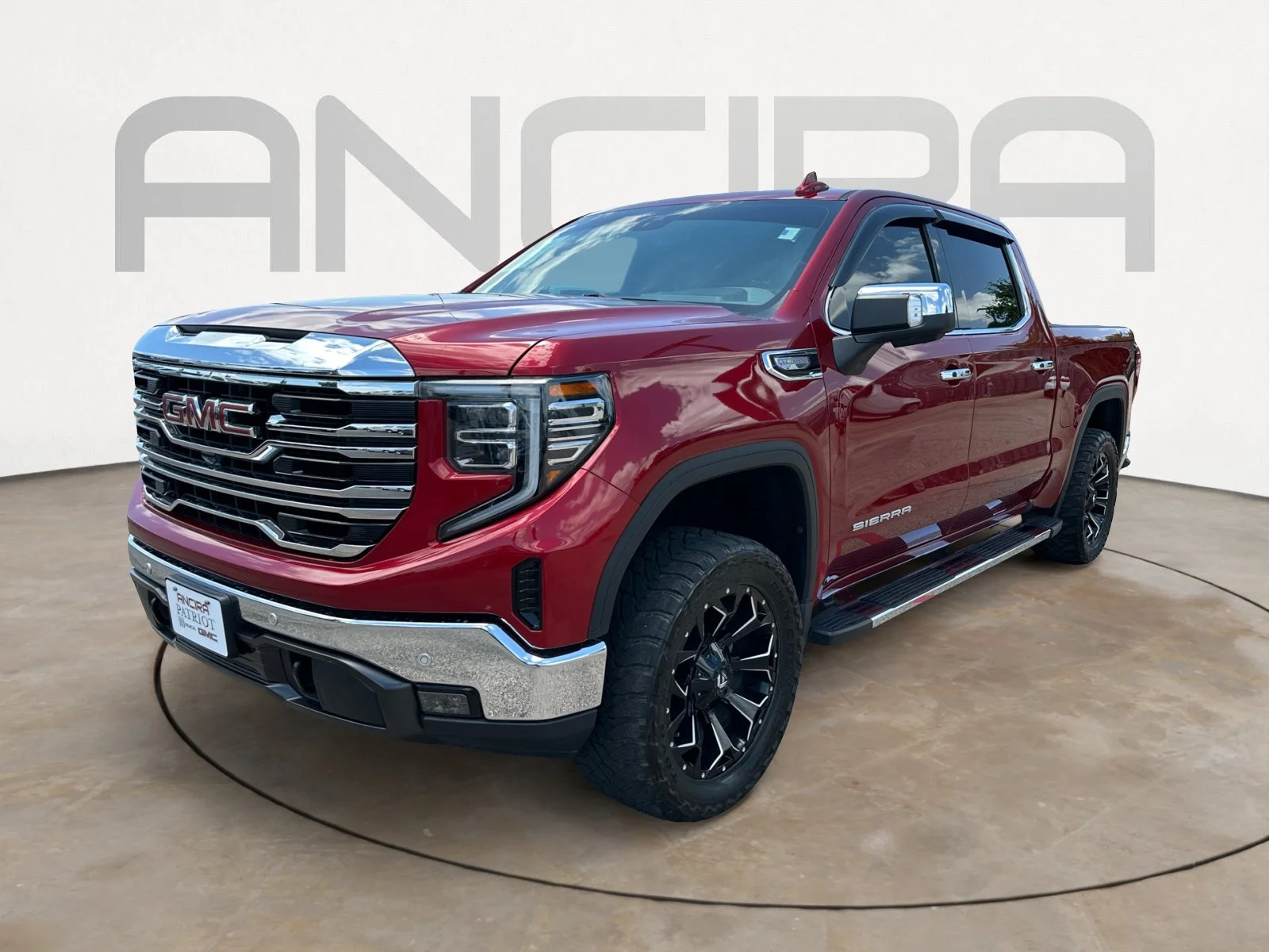 Used 2022 Cayenne Red Tintcoat GMC SLT image 6