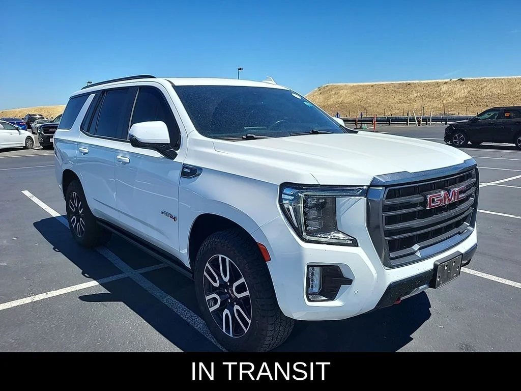 Used 2021 White GMC AT4 image 1