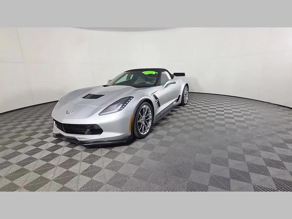 Certified Used 2019 Blade Silver Metallic Chevrolet Grand Sport 2LT image 48