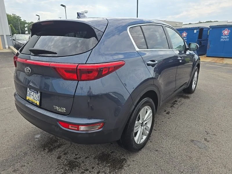 Used 2019 Blue Kia LX image 8