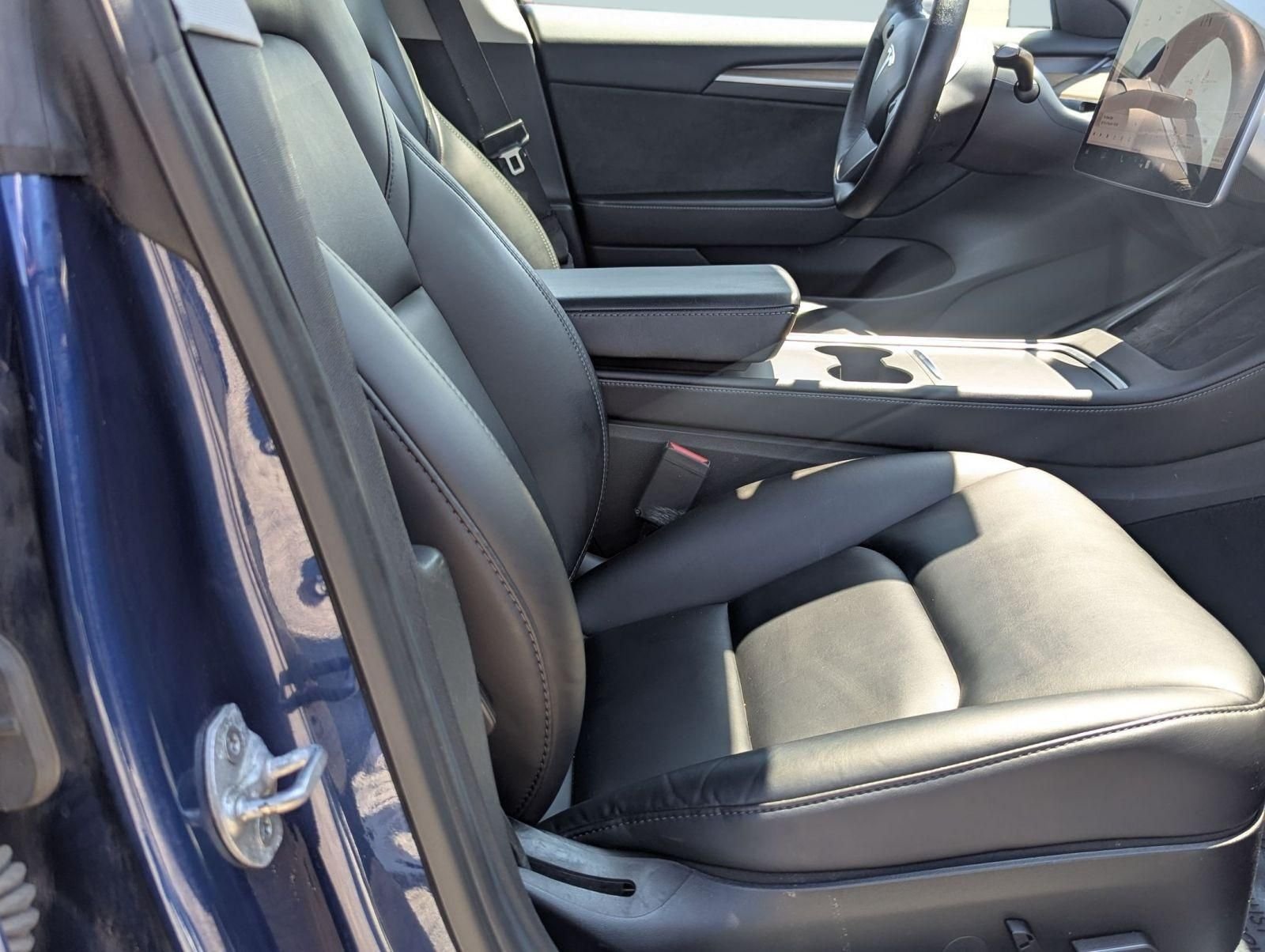 Used 2021 Blue Tesla Performance image 21