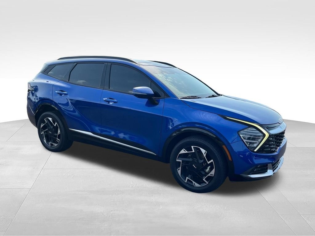 Used 2023 Blue Kia SX-Prestige image 7