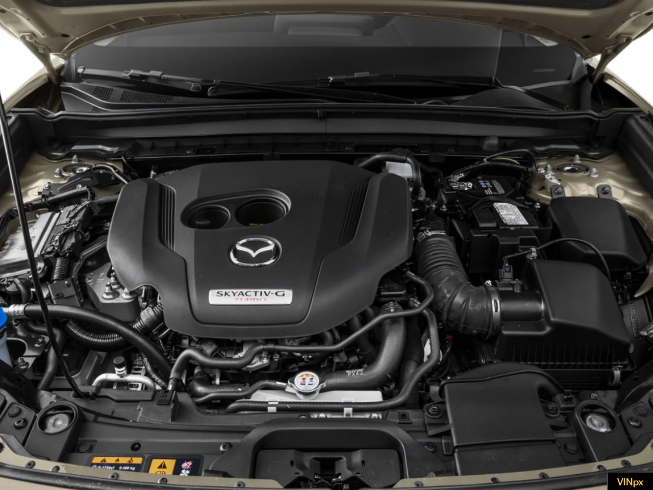 Certified Used 2024 Zircon Sand Metallic Mazda 2.5 Carbon Turbo image 10