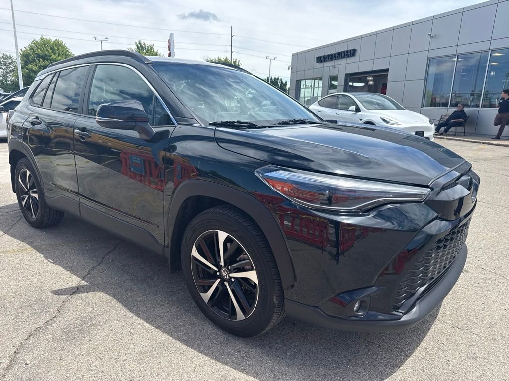 Used 2023 Black Toyota Hybrid XSE image 1