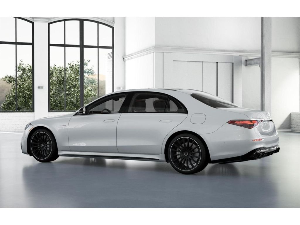New 2026 MANUFAKTUR Moonlight White Metallic Mercedes-AMG AMG® S 63 E 4MATIC Sedan image 31