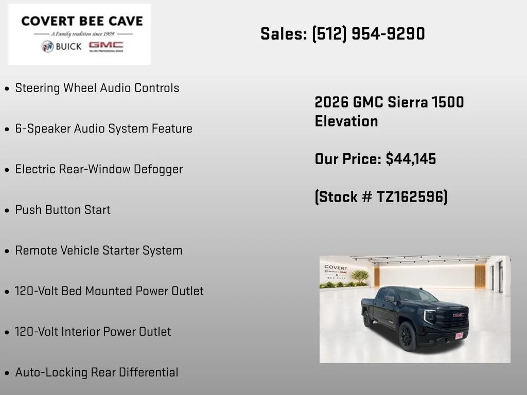 2026 GMC Sierra 1500 Elevation - Photo 33
