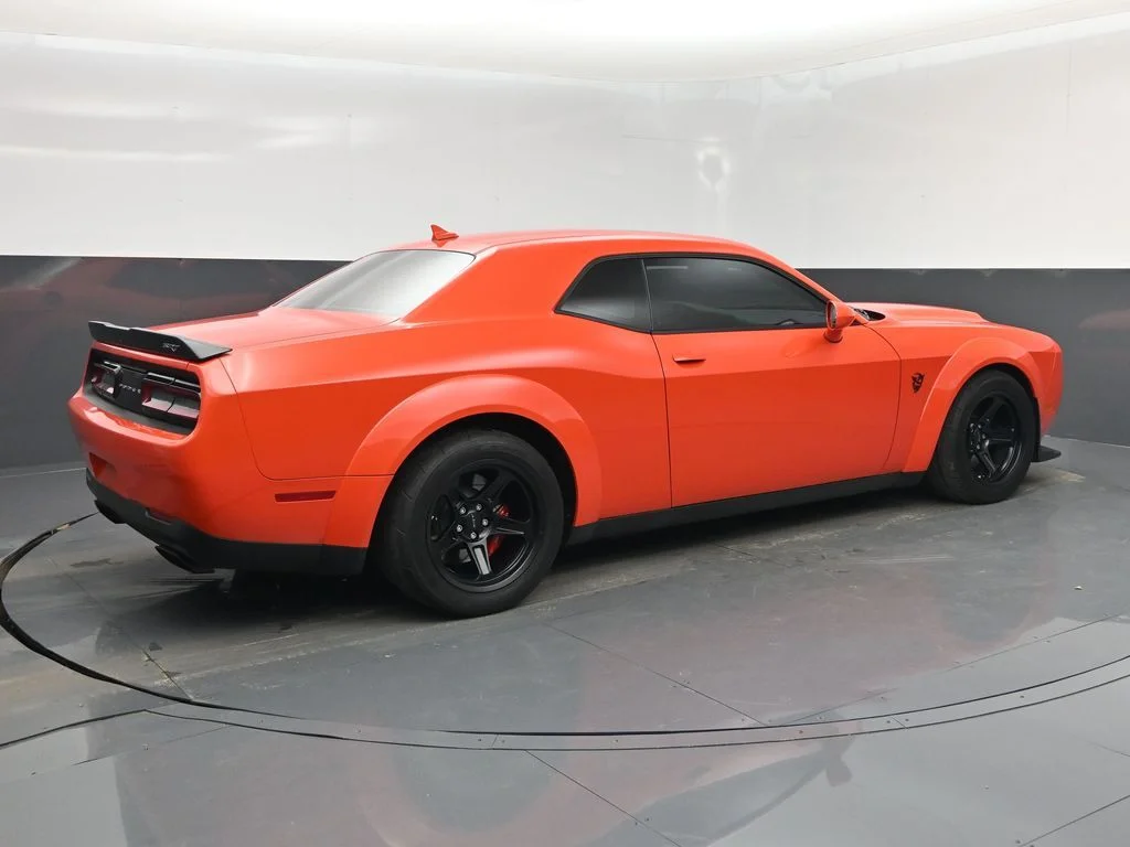 Used 2018 Orange Dodge SRT DEMON image 3