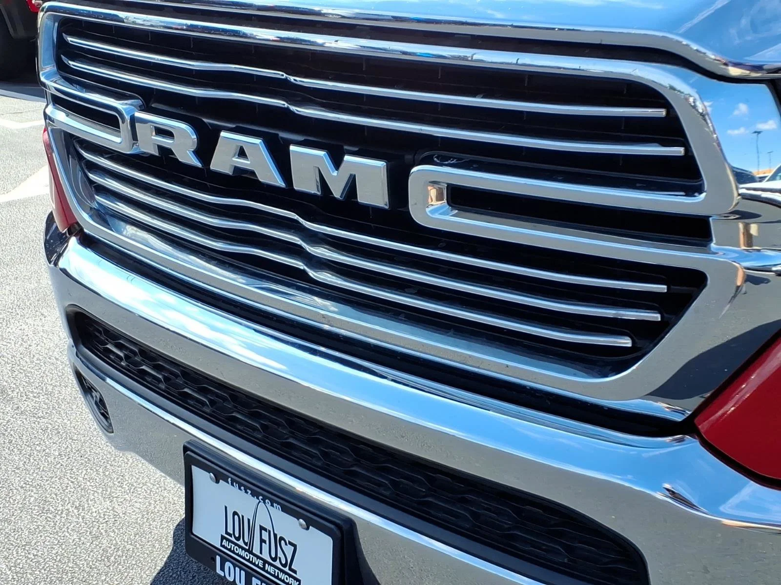 Used 2024 Flame Red Clearcoat Ram Laramie image 34