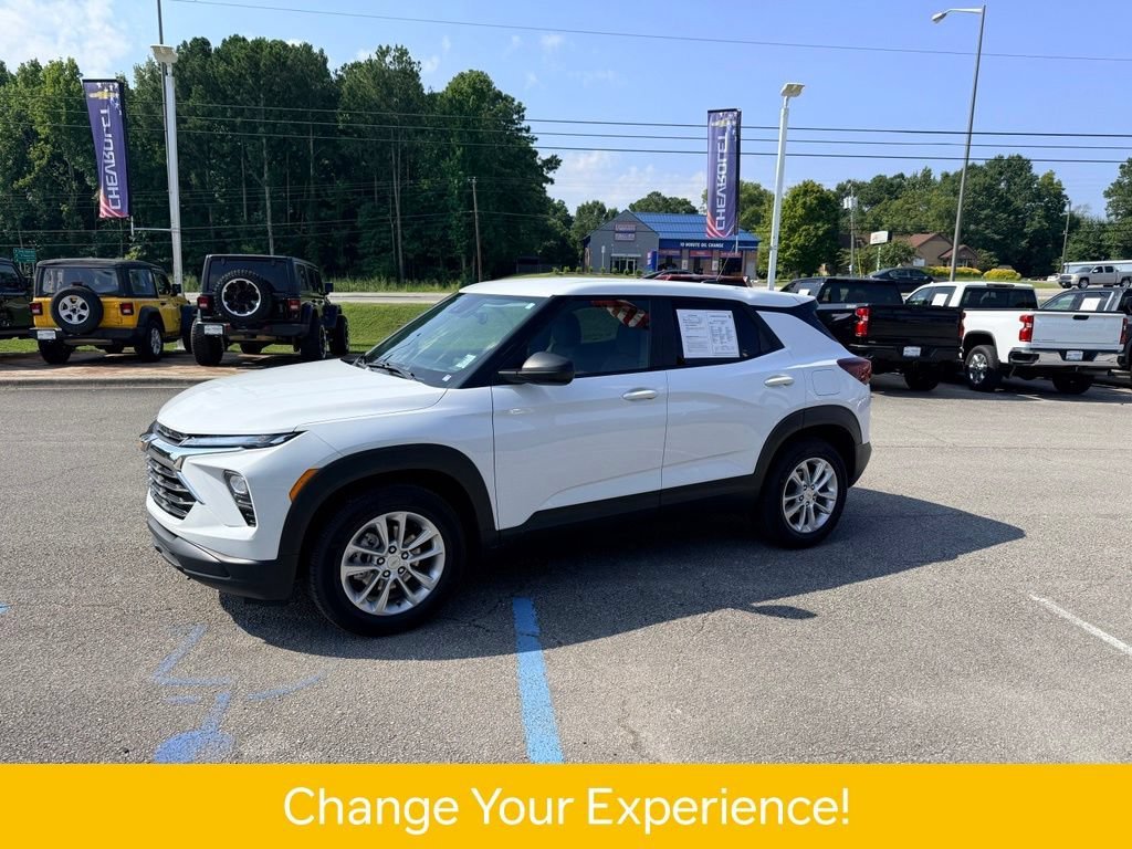 Used 2024 Chevrolet TrailBlazer LS with VIN KL79MMSL7RB139163 for sale in Guntersville, AL
