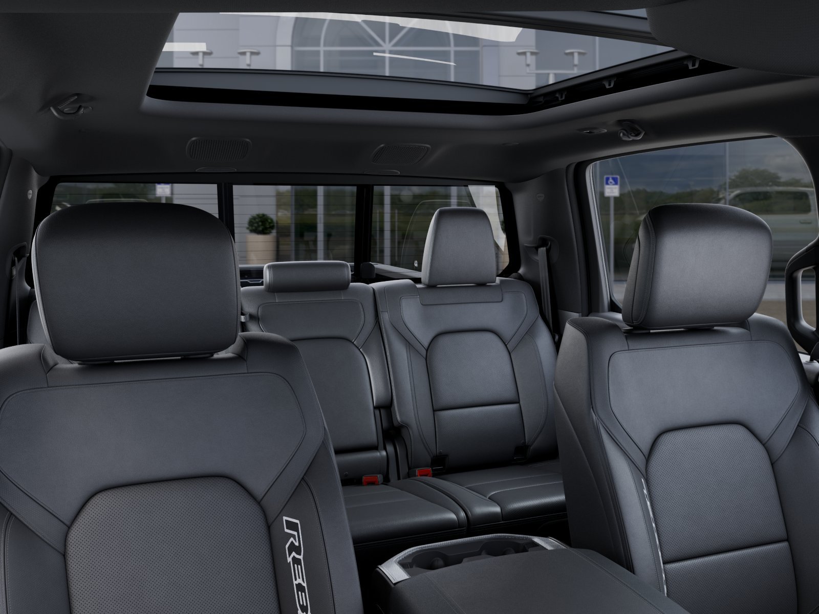 New 2026 Diamond Black Crystal Pearl-Coat Exterior Paint RAM Rebel image 52