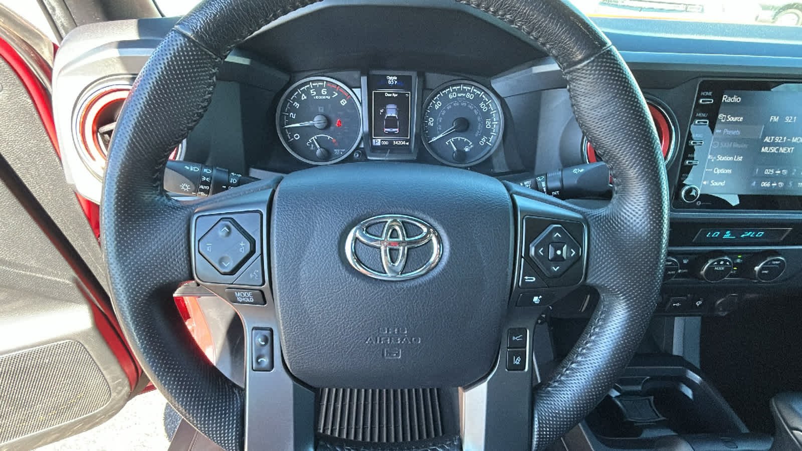 Used 2021 Barcelona Red Metallic Toyota TRD Off Road image 18